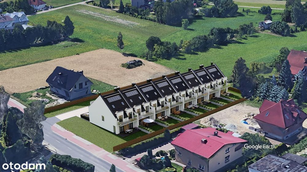 Nowoczesny Dom Szeregowy -ul. Zaborska -Budowa już rozpoczęta !
