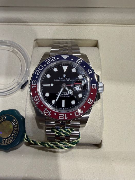 Rolex GMT-Master II Pepsi — гибридная модель (Frankenwatch)