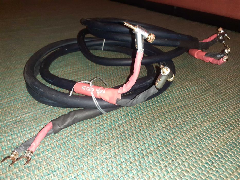 Cabos de coluna audioquest hyperlitz - 3mts