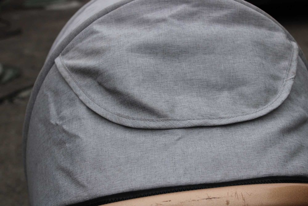 Коляска 3в1 трансформер Ninos Brava New GREY + автокрісло 0-1