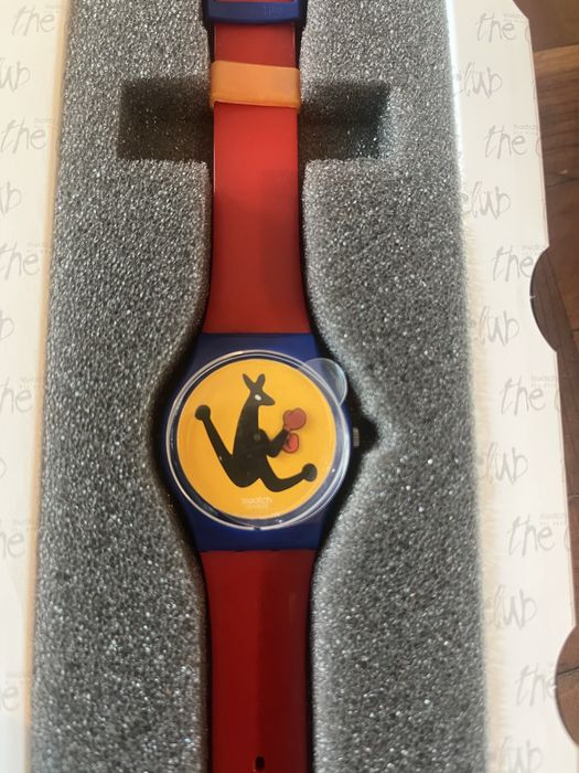 Relógio Swatch Wristory (The Club)