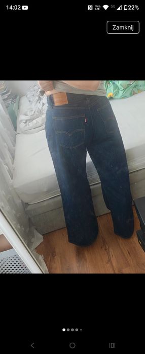 Levis baggy dad wide leg 29/32