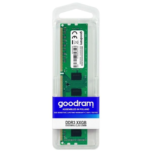 DDR3 8GB 1333 MHz Goodram. Нова