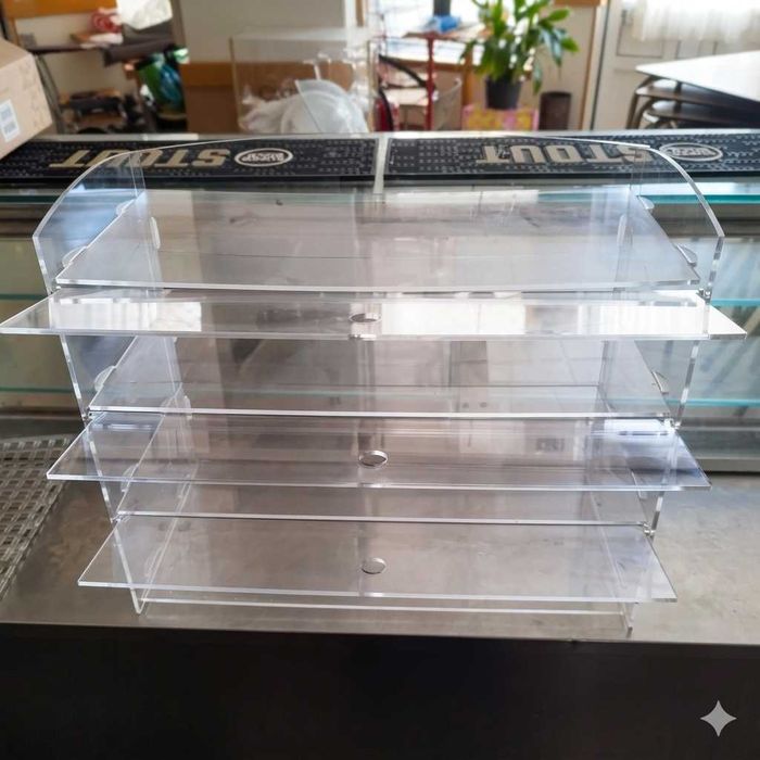 Expositor de alimentos Acrilico
