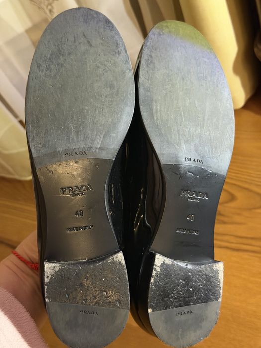 PRADA лофери , оригінал .40 розмір