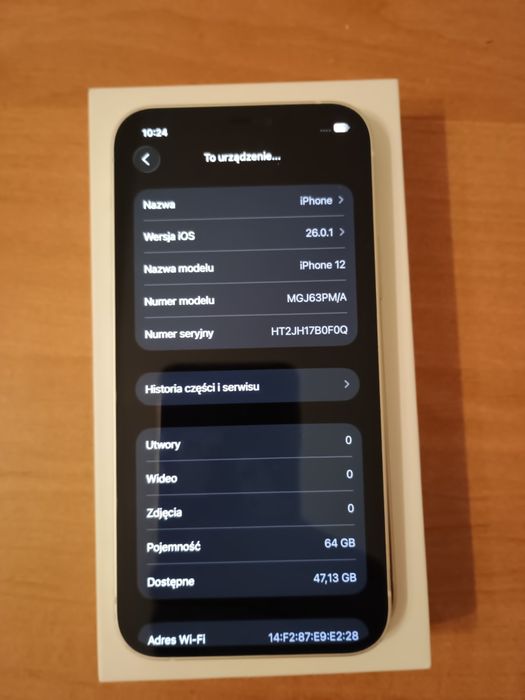 iPhone 12, idealny stan