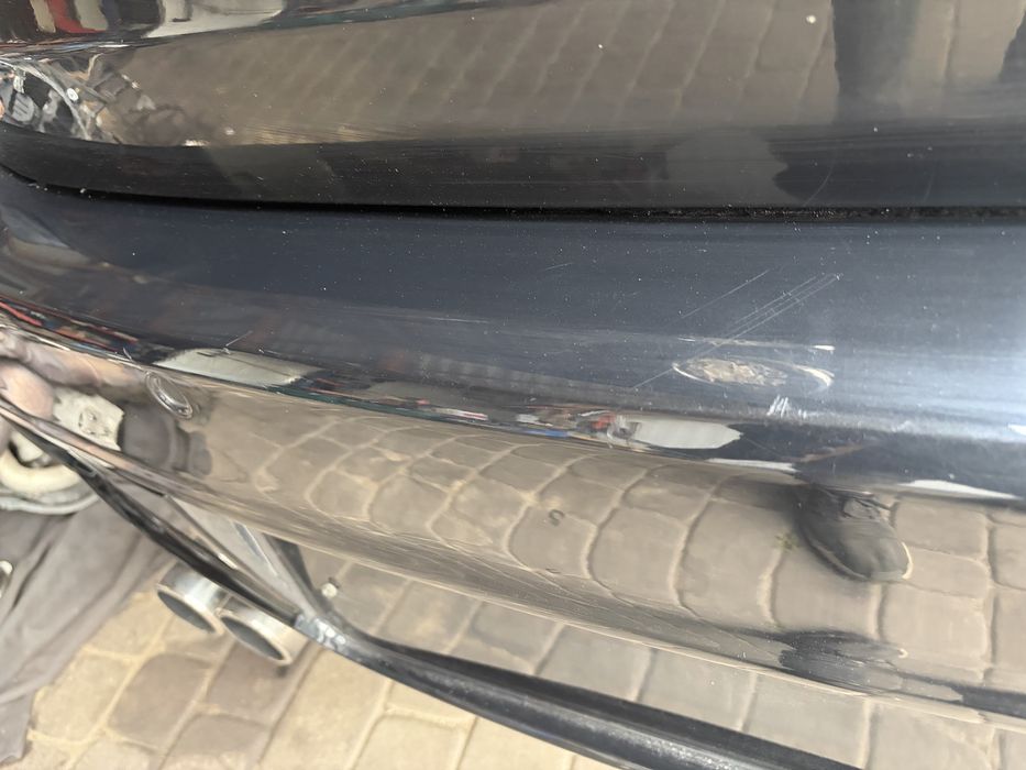 Zderzak tyl tylny bmw e81 e87 M pakiet black sapphire metalic 475/9 kpl pdc czujniki