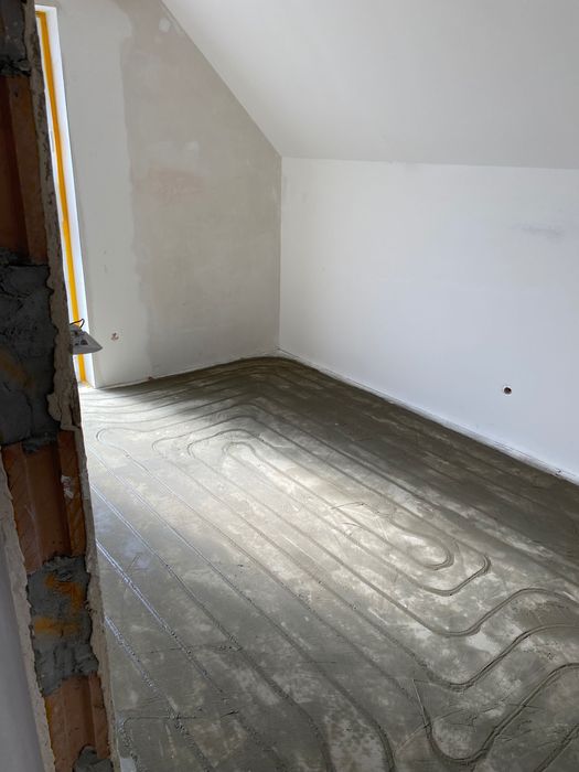 Frezowanie pod ogrzewanie podłogowe