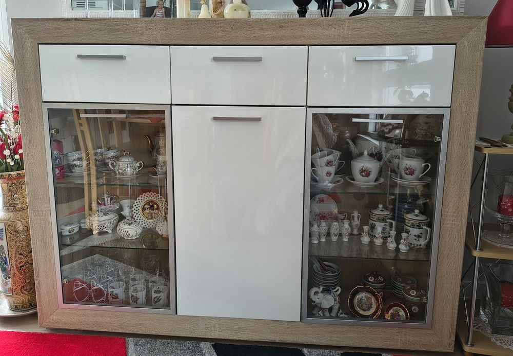 Komoda biały połysk