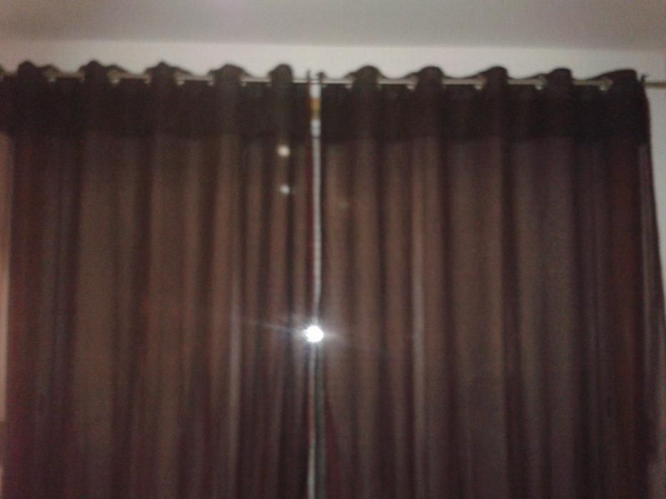 vendo cortinas em organza