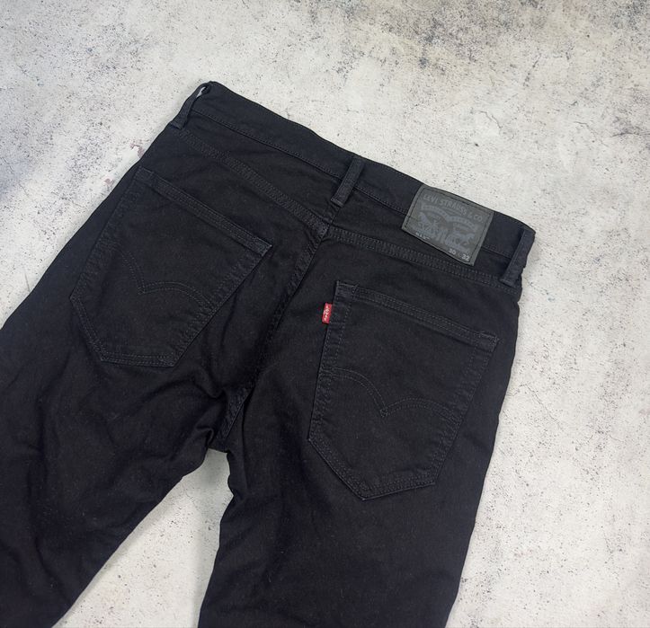 Черные джинсы Levis 512 оригинал Размер 30/32