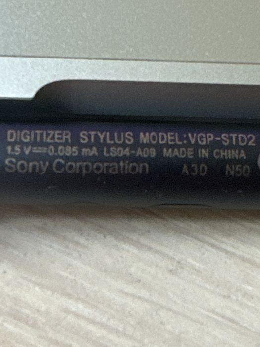 Sony VGP-STD2, стилус
