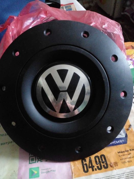 Ковпаки на миталеві диски VW R17  5/120
