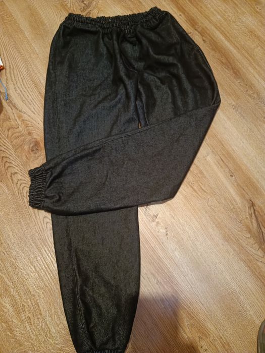 spodnie unisex ściągacz prosty cargo