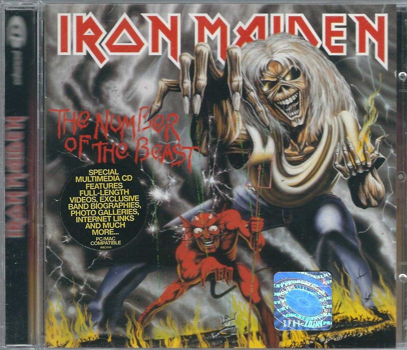 CD Iron Maiden – The Number Of The Beast (1998) (EMI)