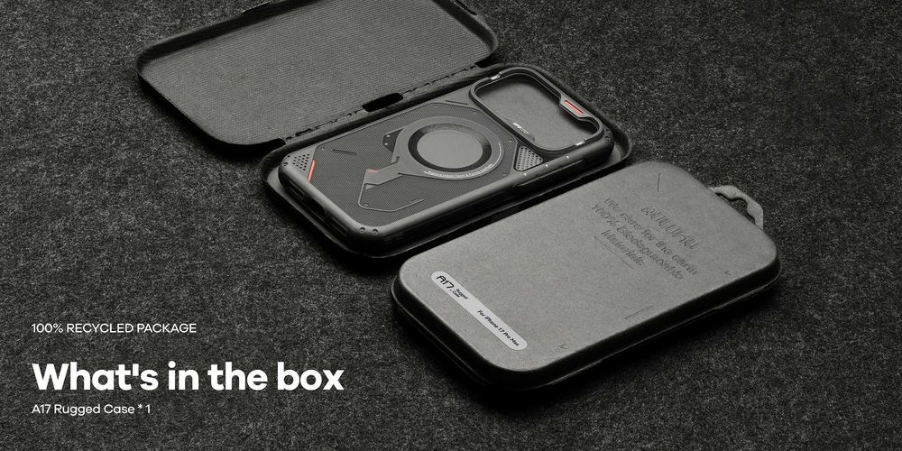 Aulumu чохли і magsafe підставка, iPhone 16/17