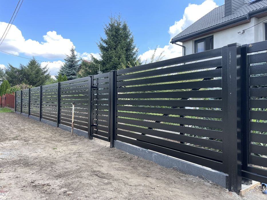 Nowoczesne Ogrodzenia Aluminiowe