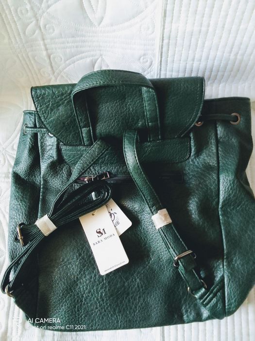 Plecak zieleń butelkowa