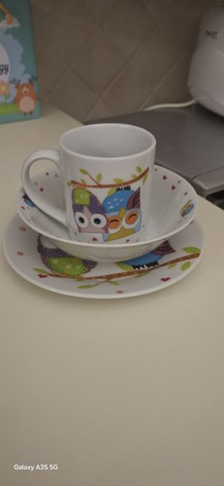 Milika набор красивой, детской посуды