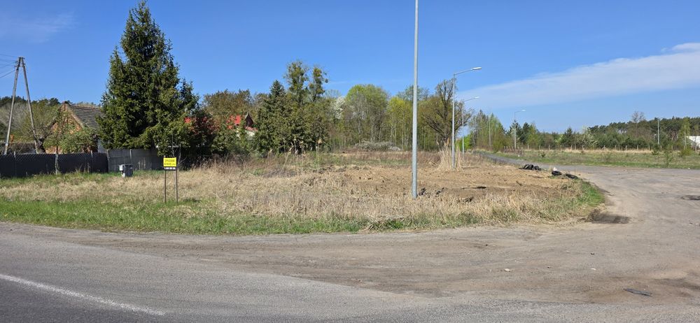 Działka budowlana Lutol Suchy przy samej drodze 92 i  A2