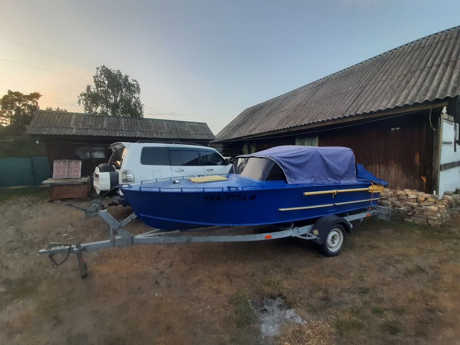 Прогресс-2, Evinrude 30, лафет