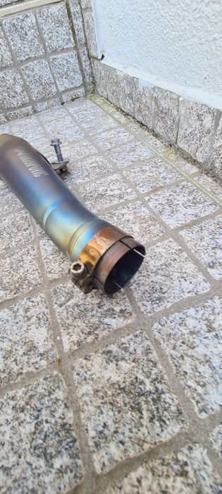 Corneta Akaprovic original para Yamaha R6 de Ano 2006 a 2010