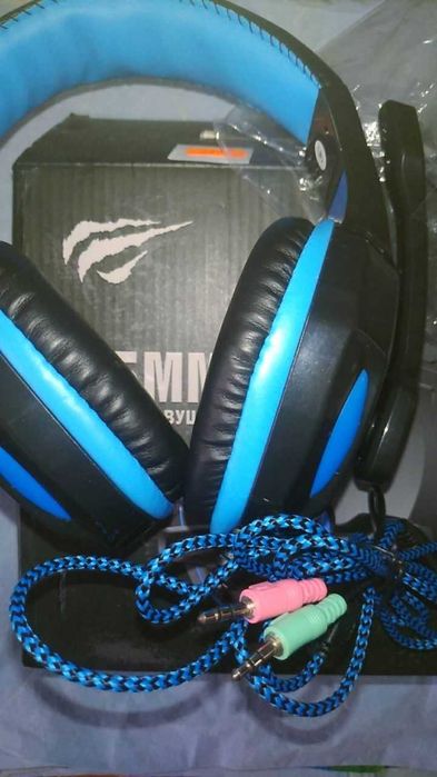 Наушники новые игровые с микрофоном HAVIT HV-H763d