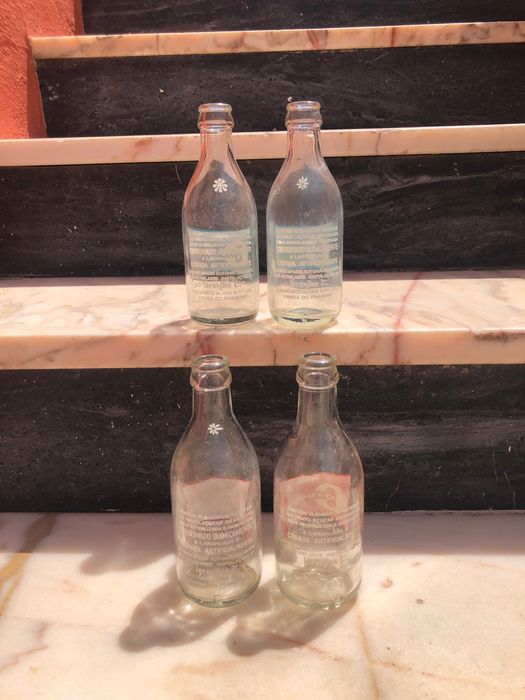 Garrafas pirogravadas