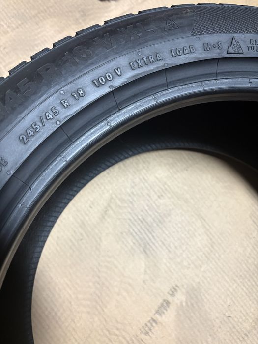 2x 245/45R18 100V CONTINENTAL WINTERCONTACT TS850P opony zimowe XL RANT M+S 3PMSF