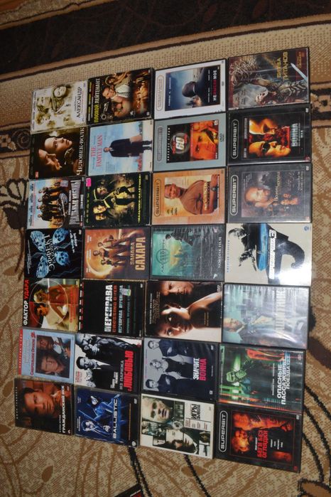 Заводские ДВД диски с лучшими зарубежными фильмам  (много фото)