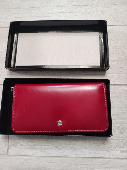 Portfel skórzany damski