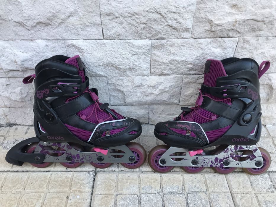 Patins em Linha “OXELO”- 34 a 37 - 100 Kg