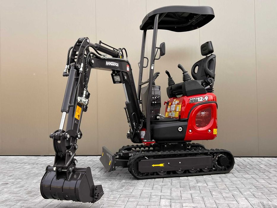MINI GIRATORIA XN12.9 RHINOCEROS 1200KG Motor Kubota