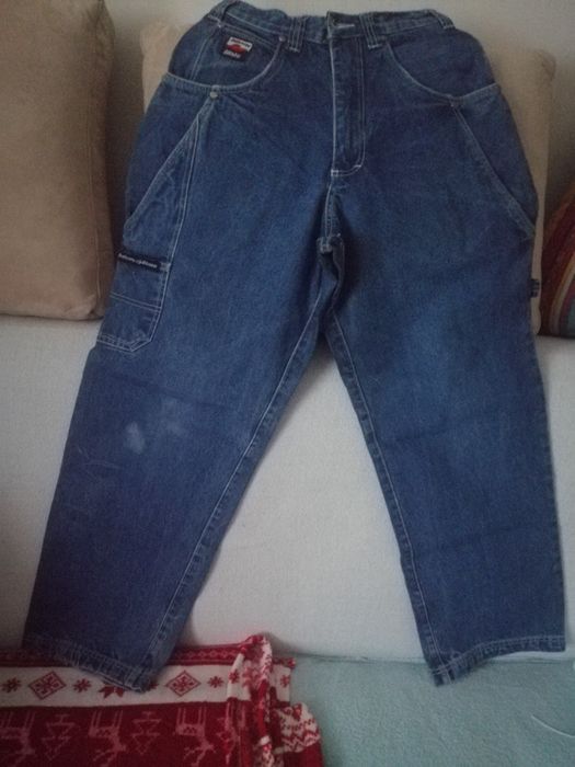 Spodnie l jeansowe - oryginalne Johnny Blaze r XL - vintage