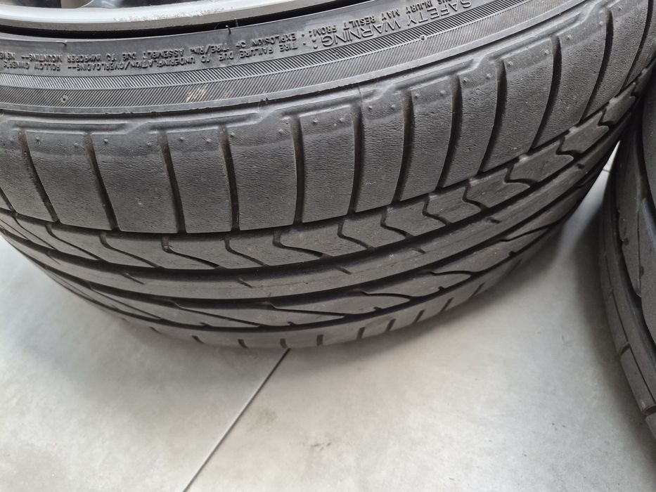 Jantes Porsche 19 5x130 com pneus