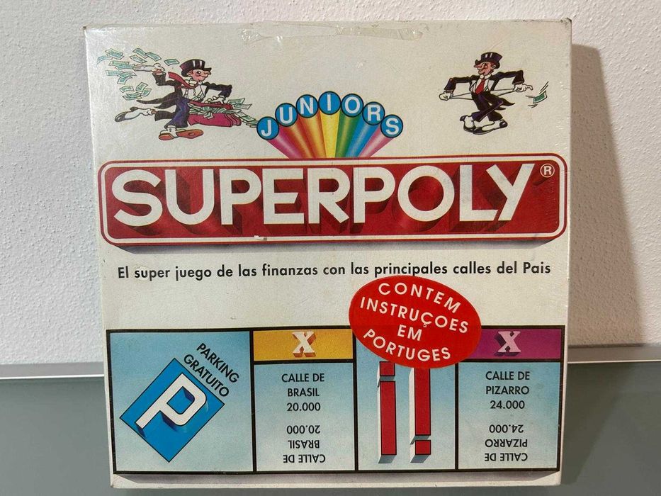 jogo de tabuleiro Superpoly da marca Falomi