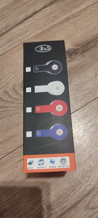 Słuchawki nauszne składane R&S RS-603