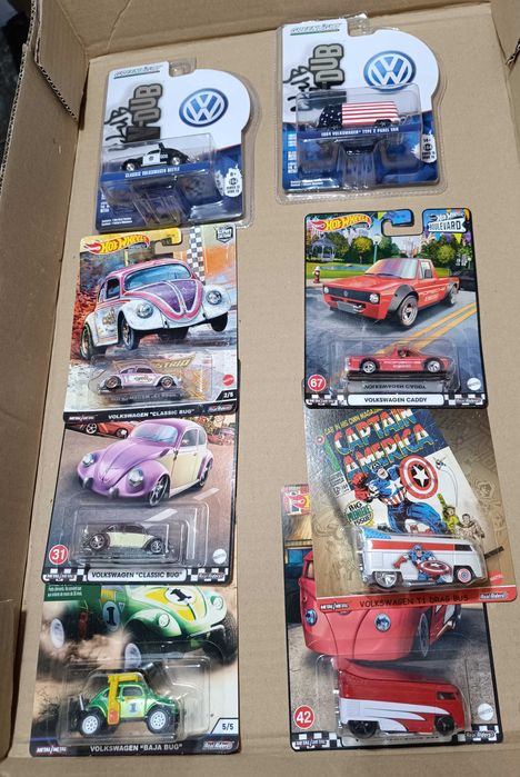 Hot Wheels T1 & Kool Kombis & Volkswagen Diversas