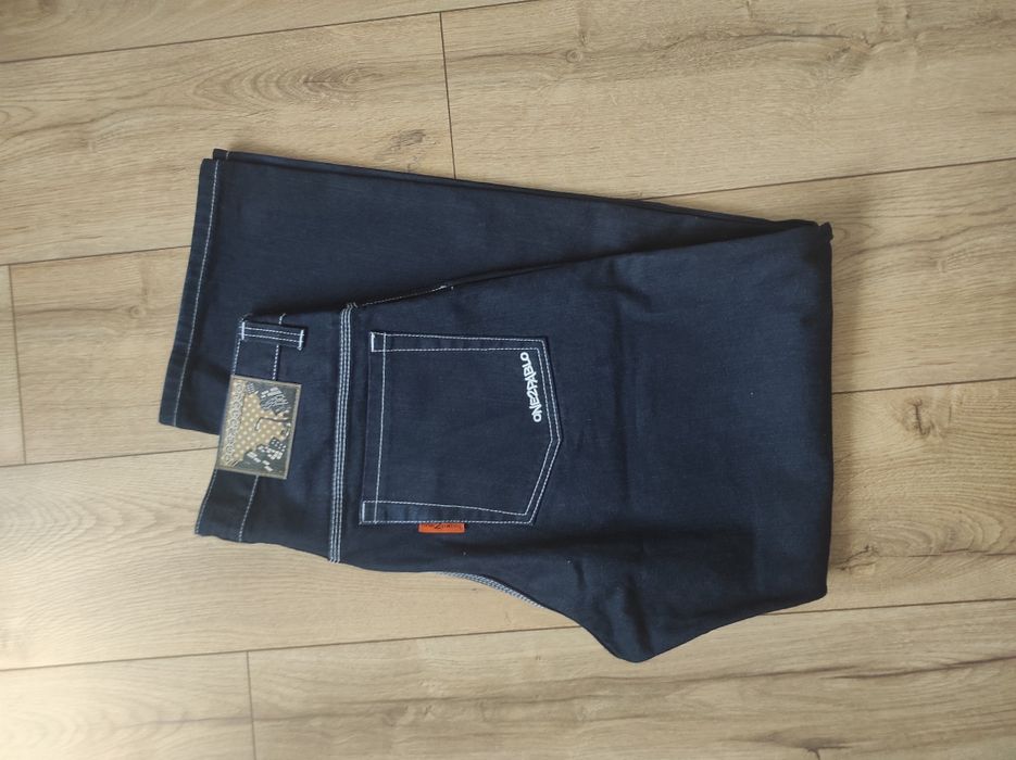 Granatowe Jeansy one2pablo L
