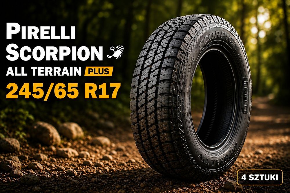 Pirelli Scorpion All Terrain Plus 245/65 R17 111T XL • Komplet 4 szt.