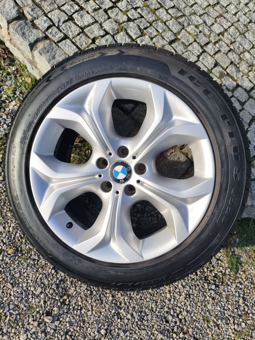 Koła zimowe BMW X5 X6 5x120 et48 opony 255/50 R19