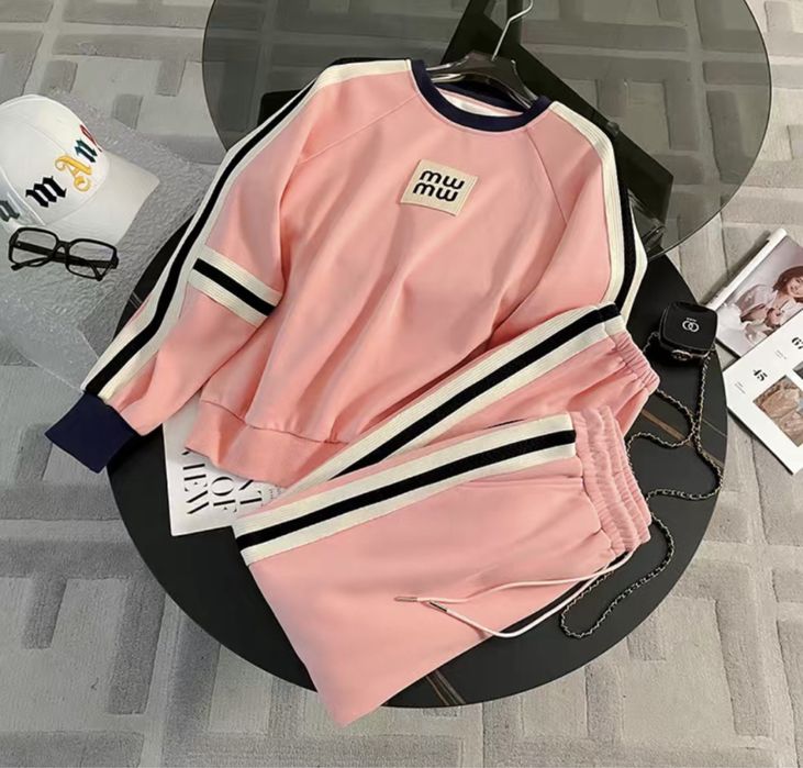 Костюм Miu miu персик