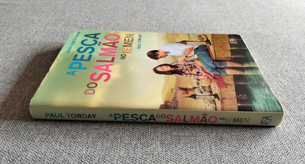 Livro "A pesca do Salmão no Iémen" Paul Torday