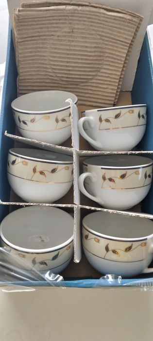 Zestaw 6 filiżanek NOWY