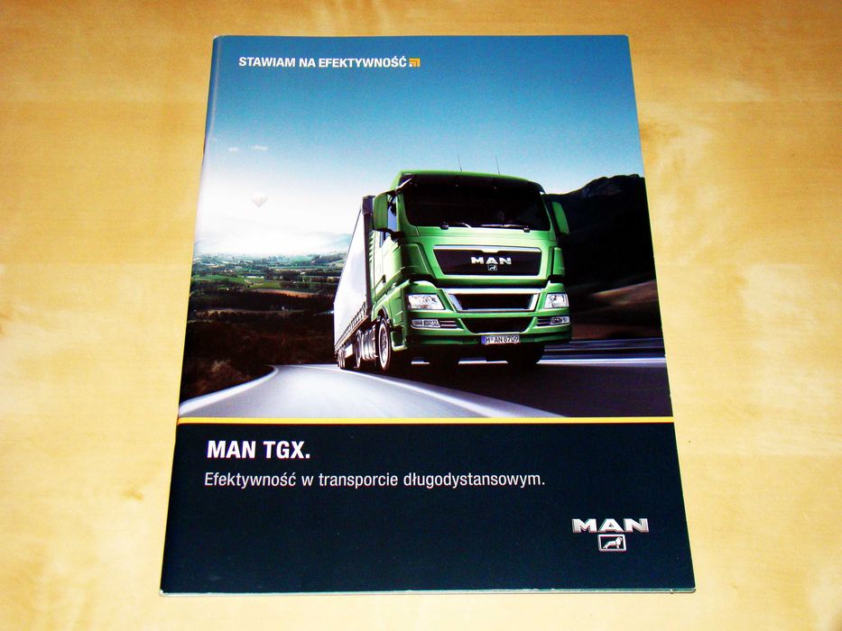 Prospekt Man TGX j.polski !