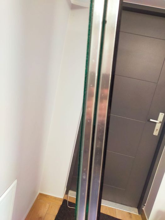 Witryna, naświetle, szyba, LED