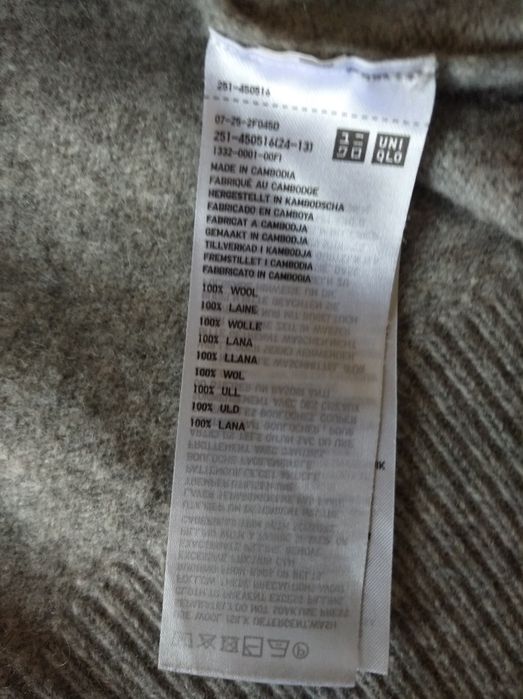 Светр 100%вовна Uniqlo , жіночий джемпер S