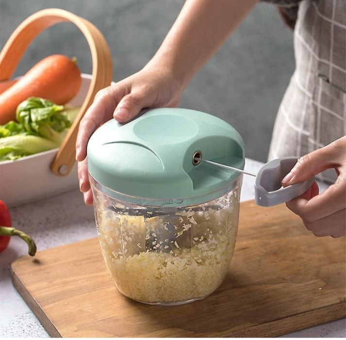 Ręczna szatkownica do cebuli, 900 ml, biała