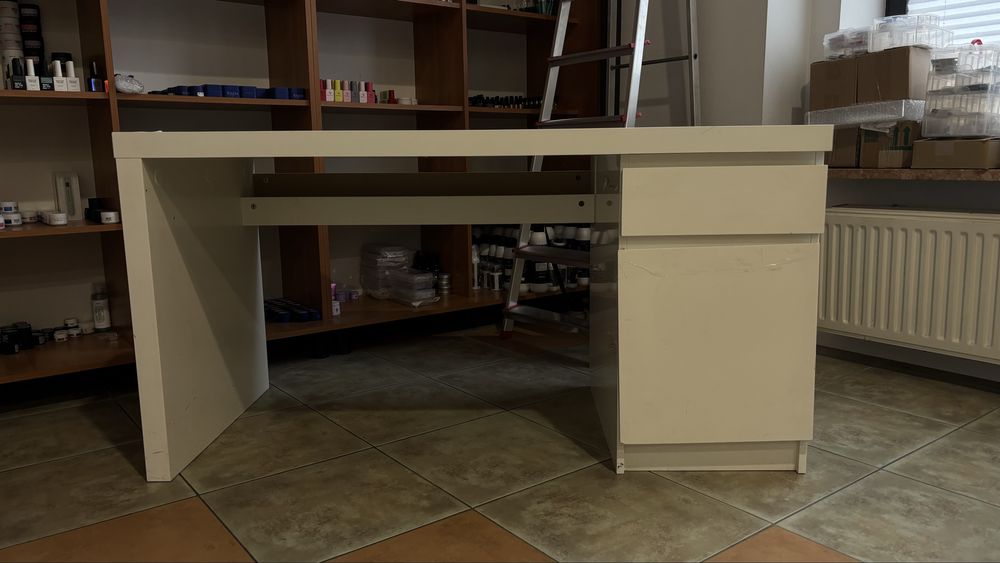 Biurko Ikea Malm białe