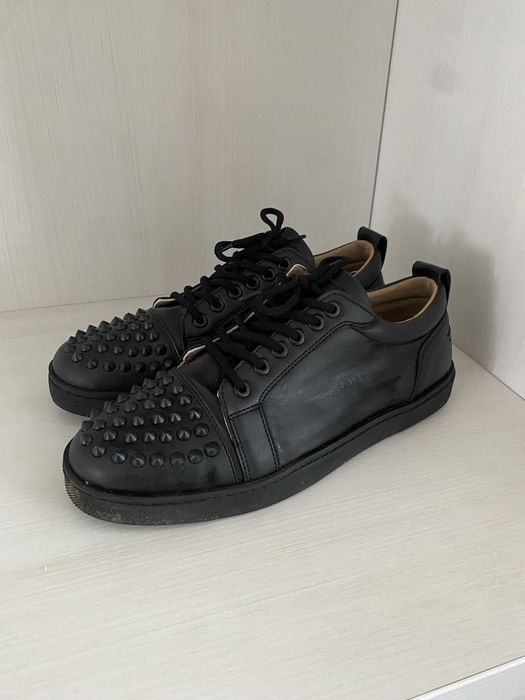 Vintage Christian Labutin Spike Low Black Old Money Grith